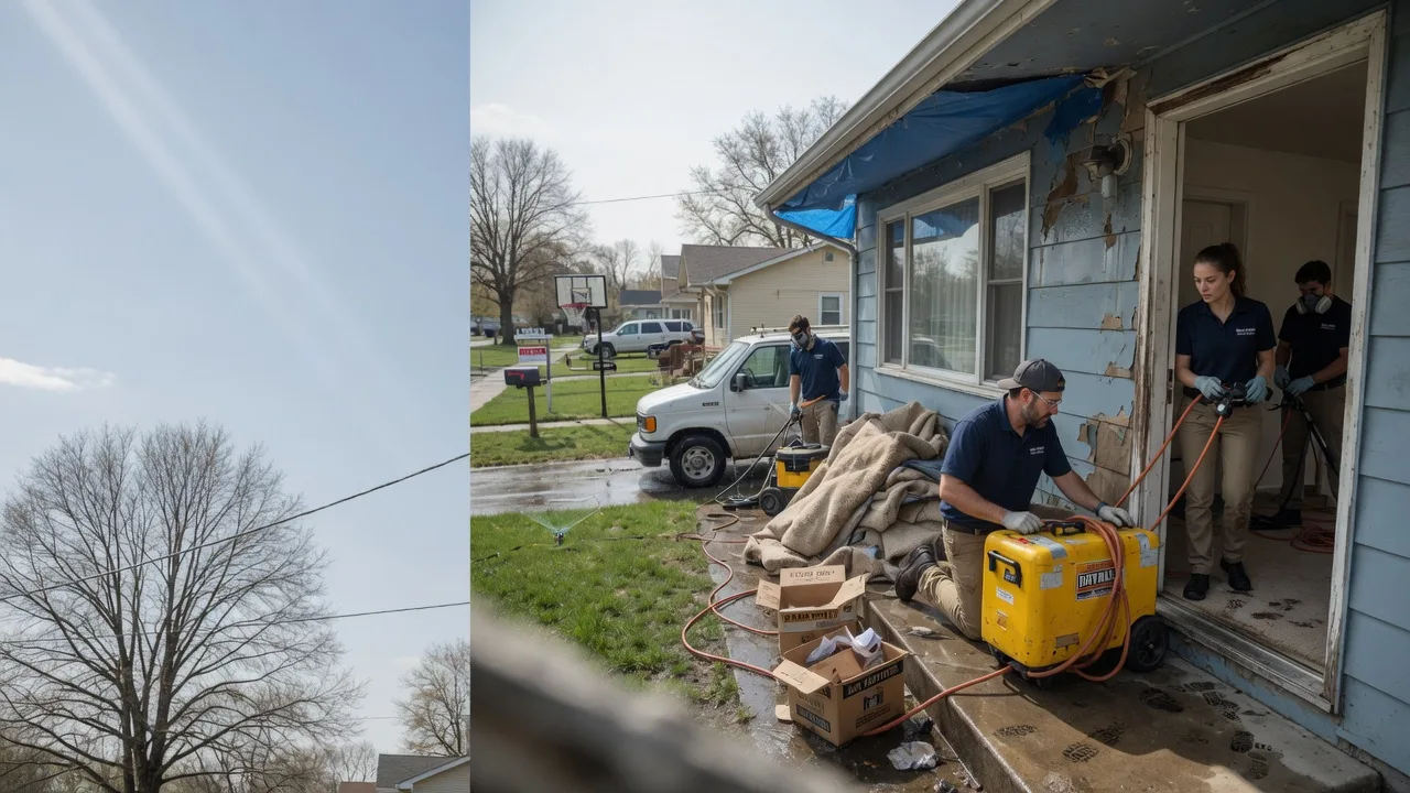 Basement Flood Cleanup in Pine City, MN near me